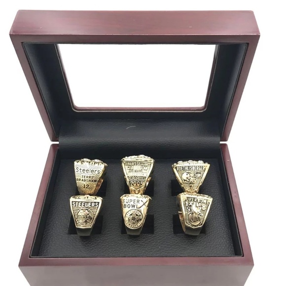 Pittsburgh Steelers Champ Ring Set Fan Edition - Picture 6 of 6